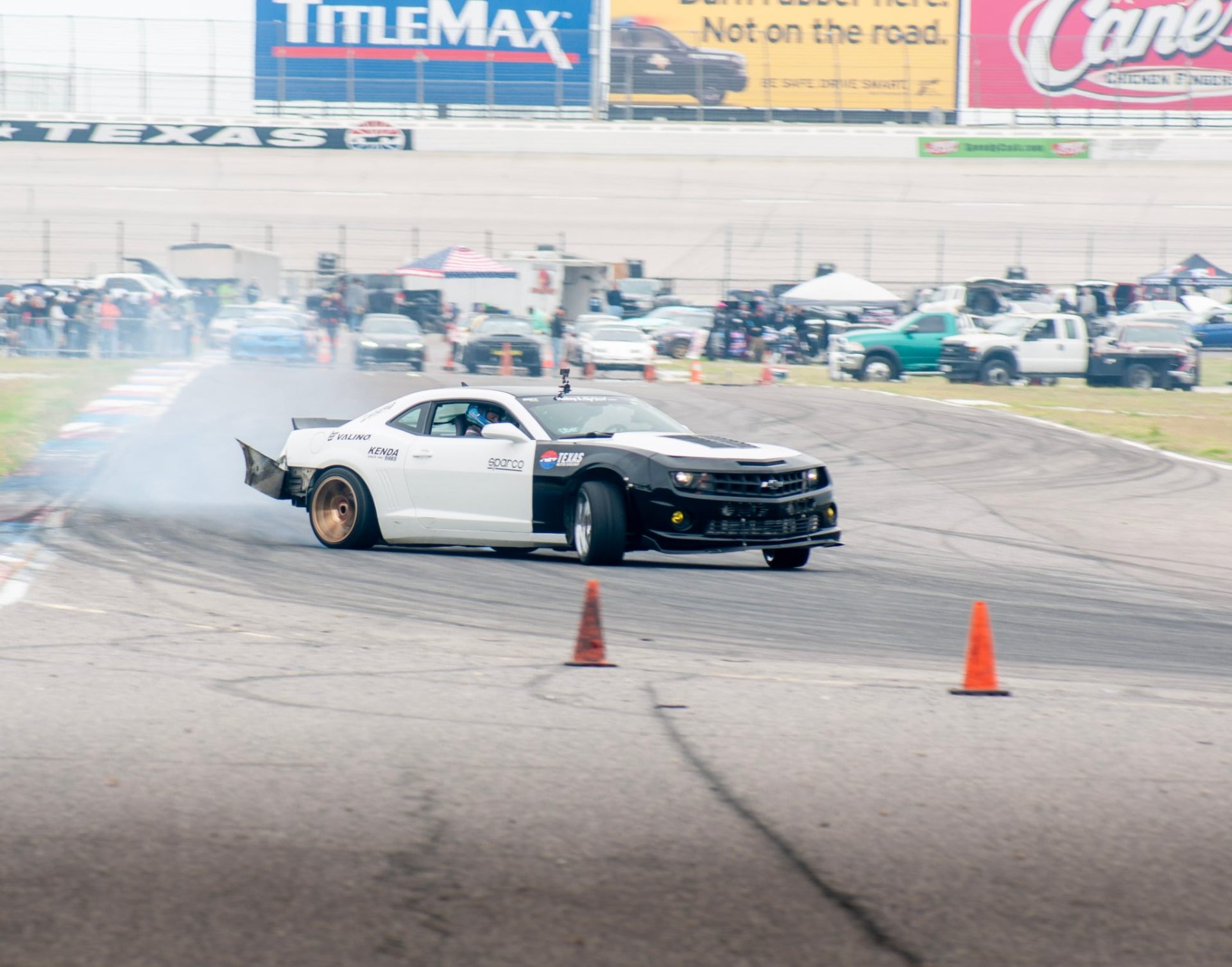 Camaro Texas Drift — Drift Events automotive photography by Tri City Media