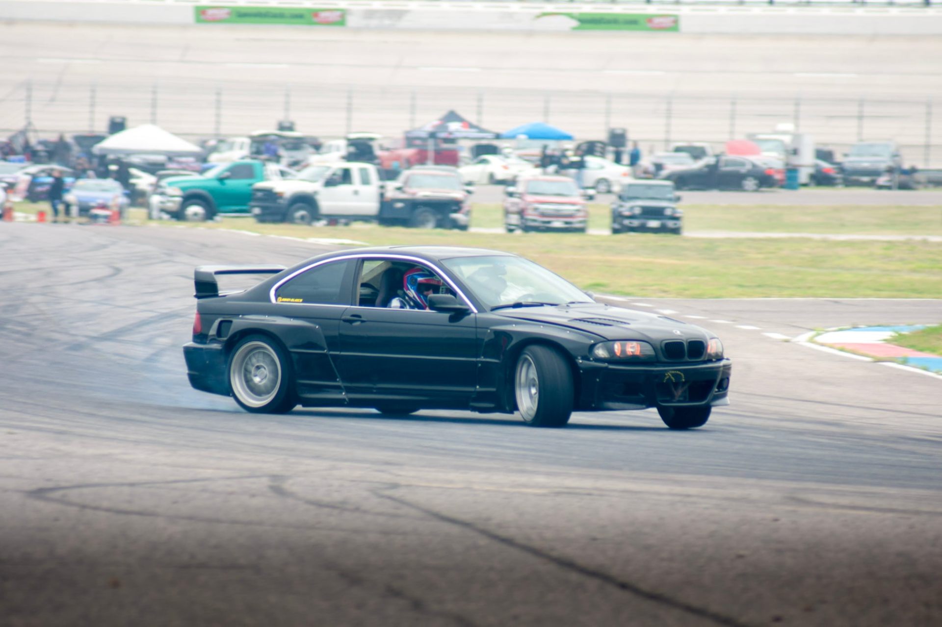 Black E46 Drift — Drift Events automotive photography by Tri City Media