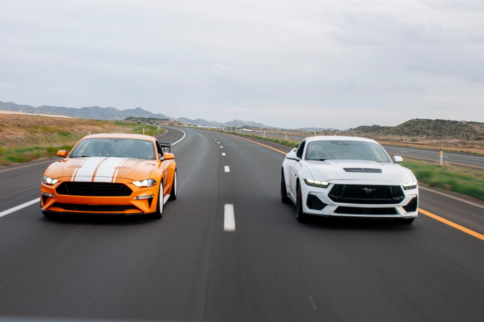 Mustang Highway Duo — Group Shoots automotive photography by Tri City Media