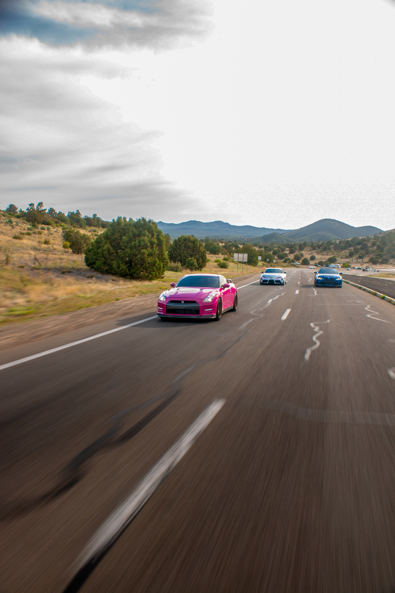 Trio Convoy — Group Shoots automotive photography by Tri City Media